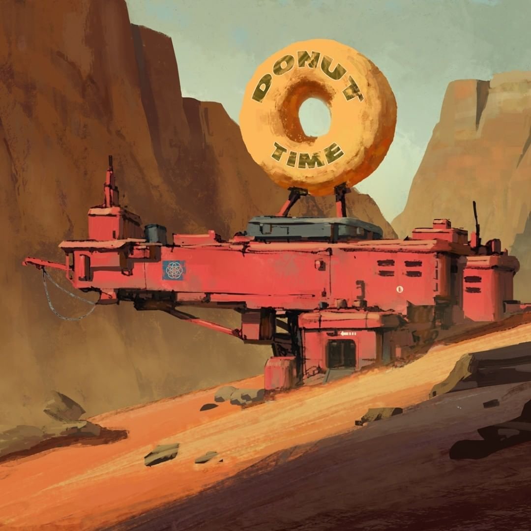 Марс арт рисунок