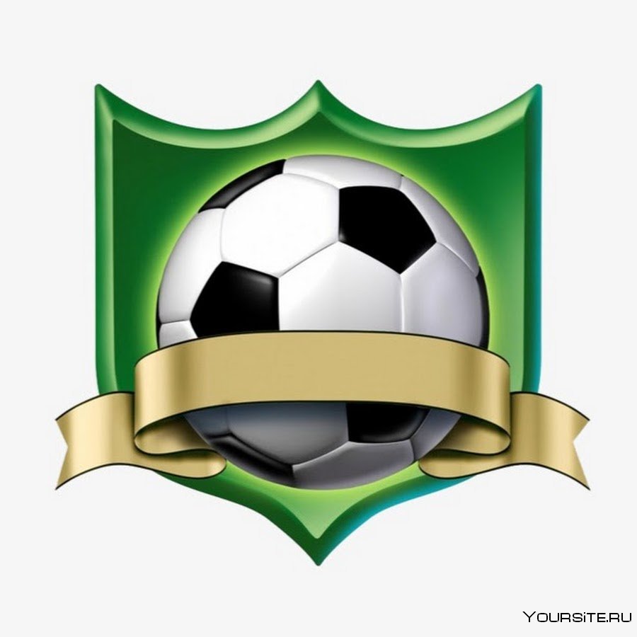 Эмблема пустая футбол