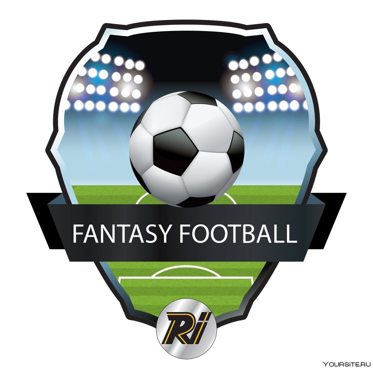 Футбольная команда с синей эмблемой