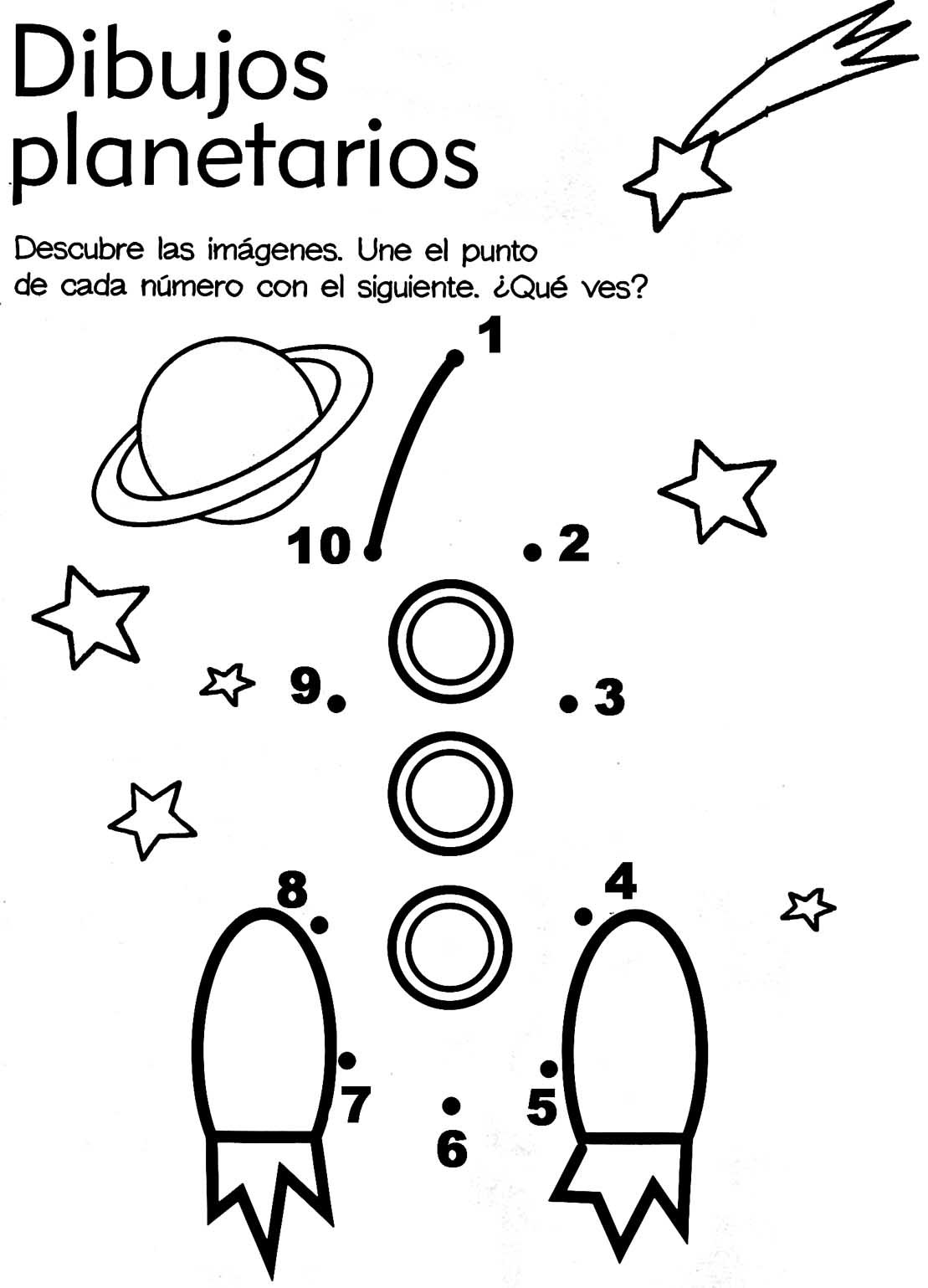 Задания для детей на тему космос