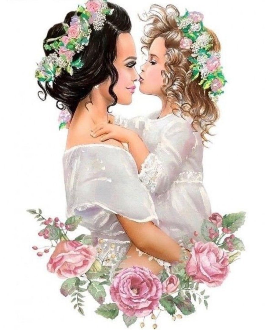 Мама и дочка