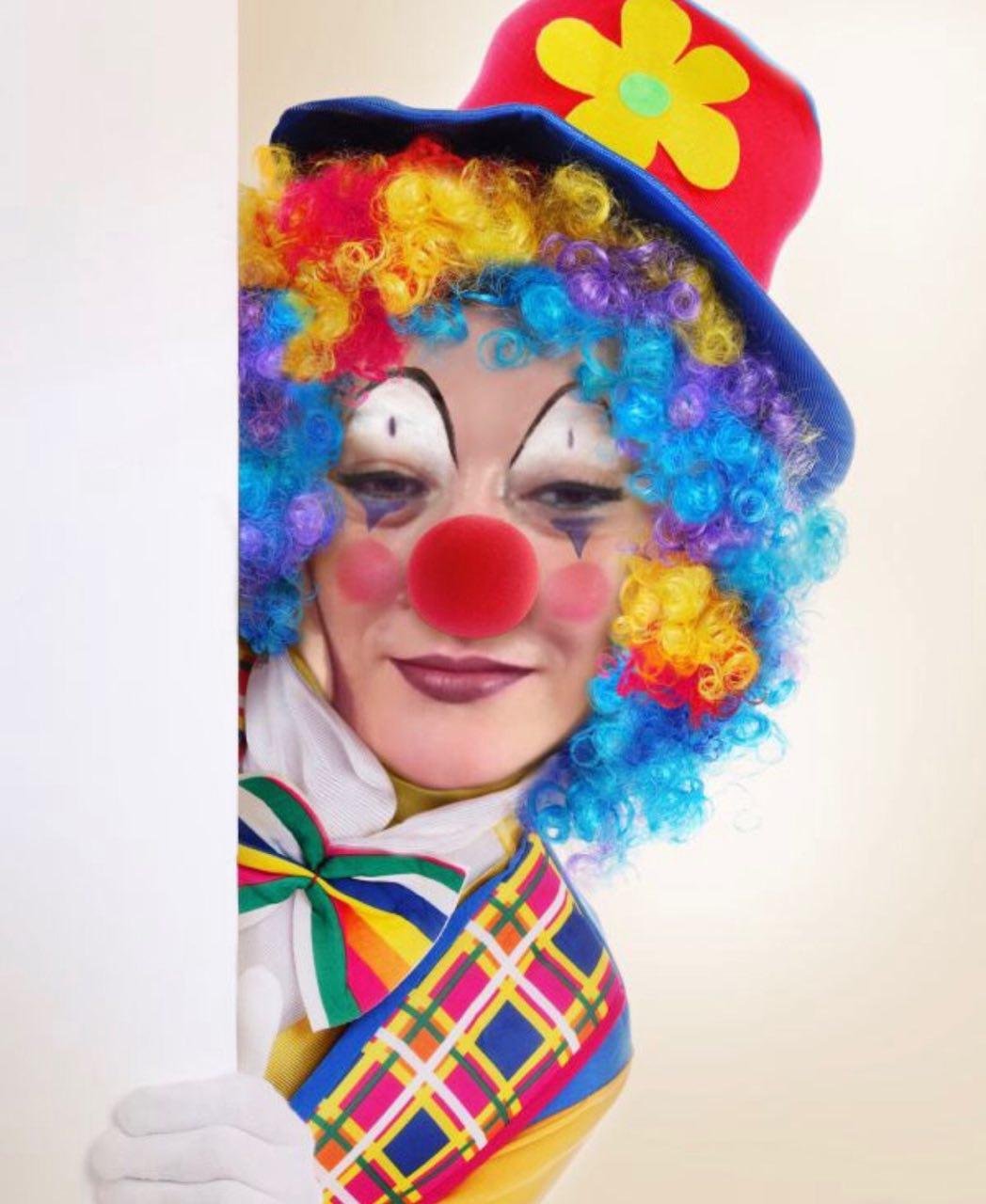 Рожица клоуна