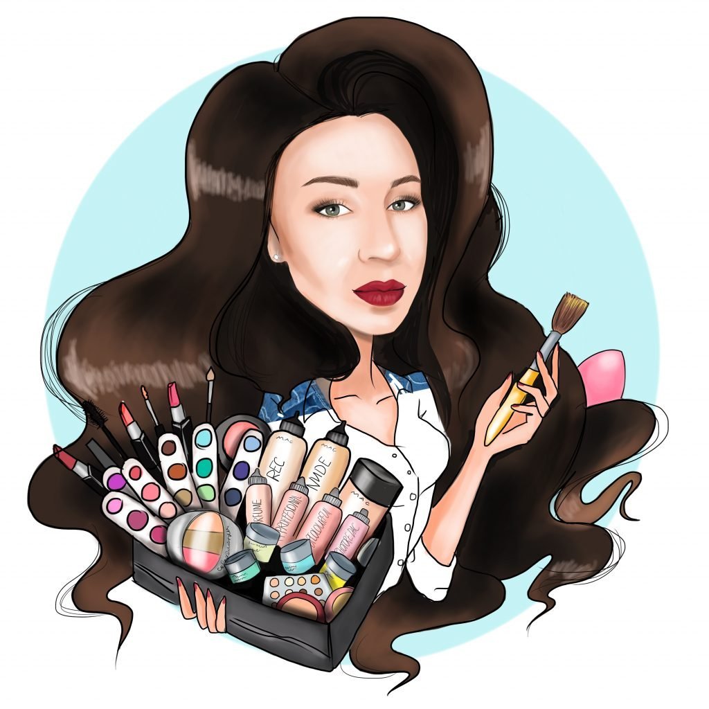 Шарж визажист