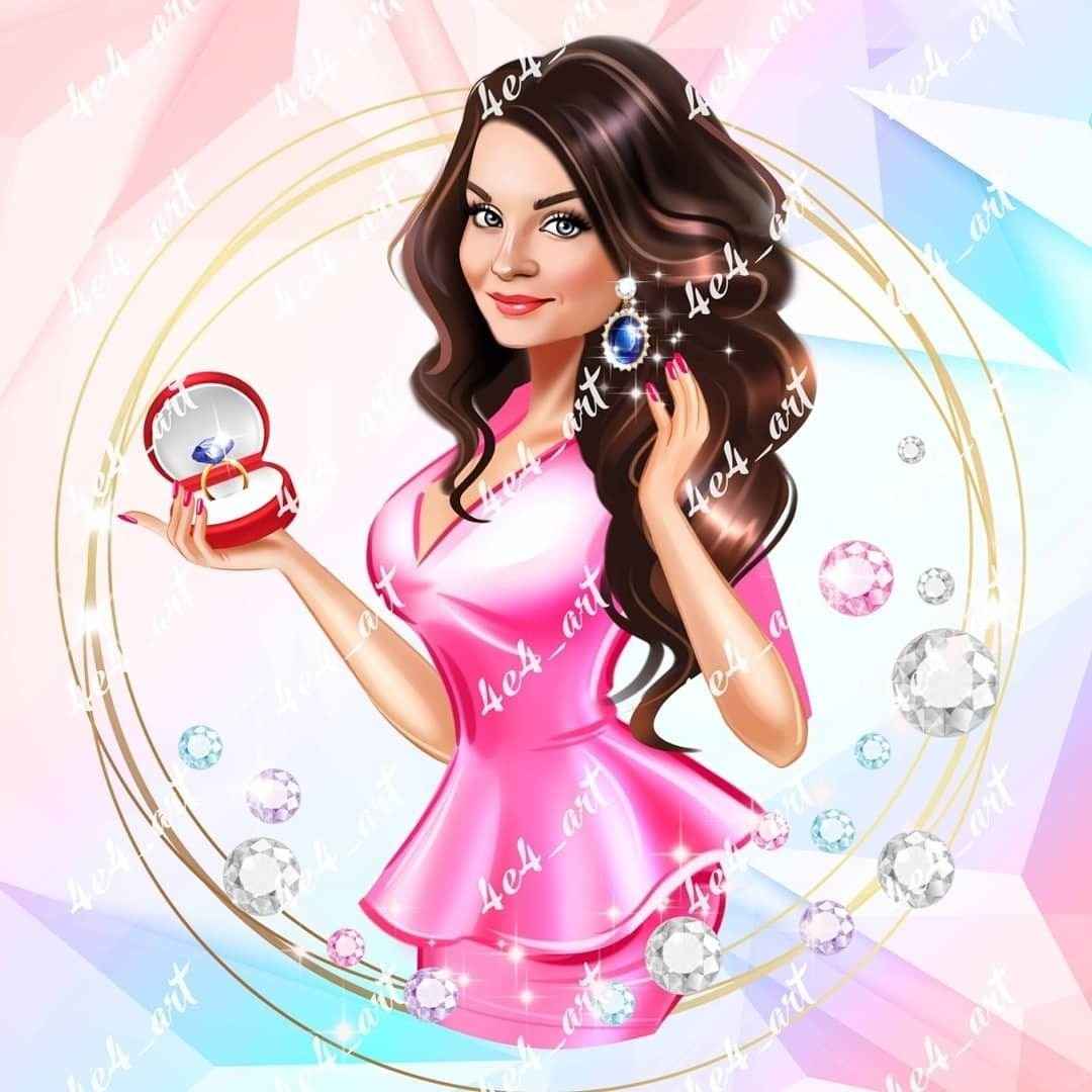 Шарж для мастера по наращиванию ресниц