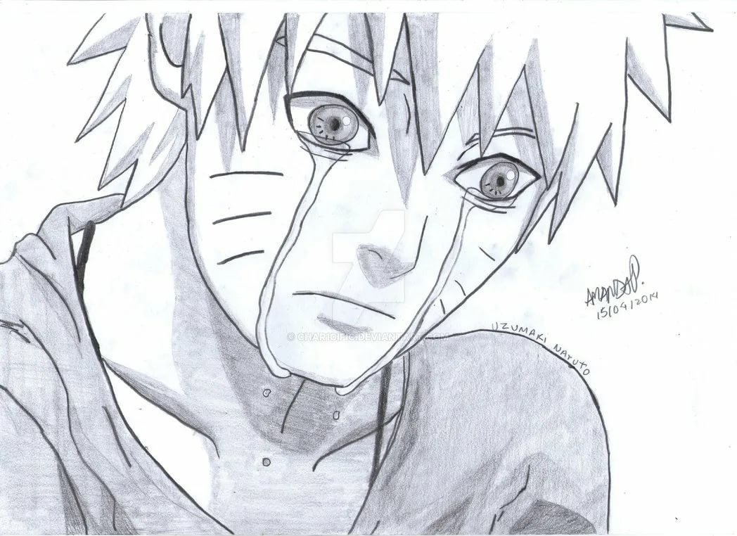 Крутые рисунки для срисовки аниме