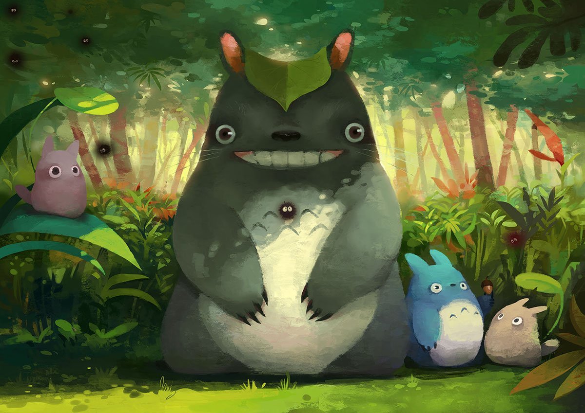 Картинки на рабочий стол тоторо