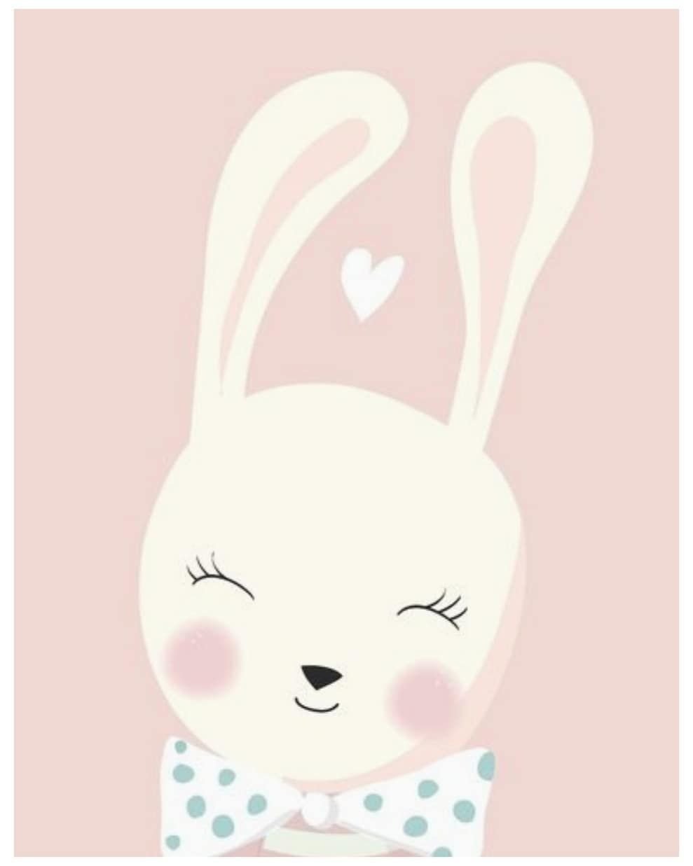 Детский Постер Зайка