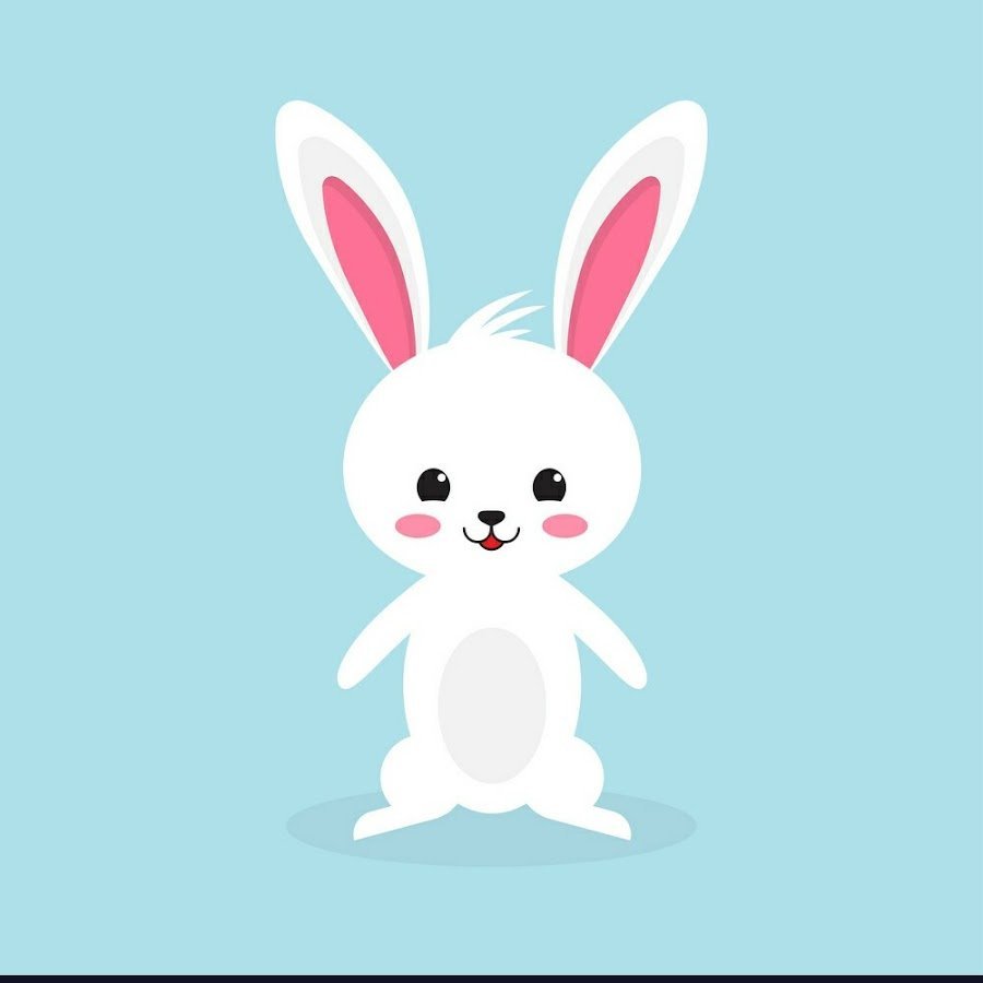 Милый зайчик вектор