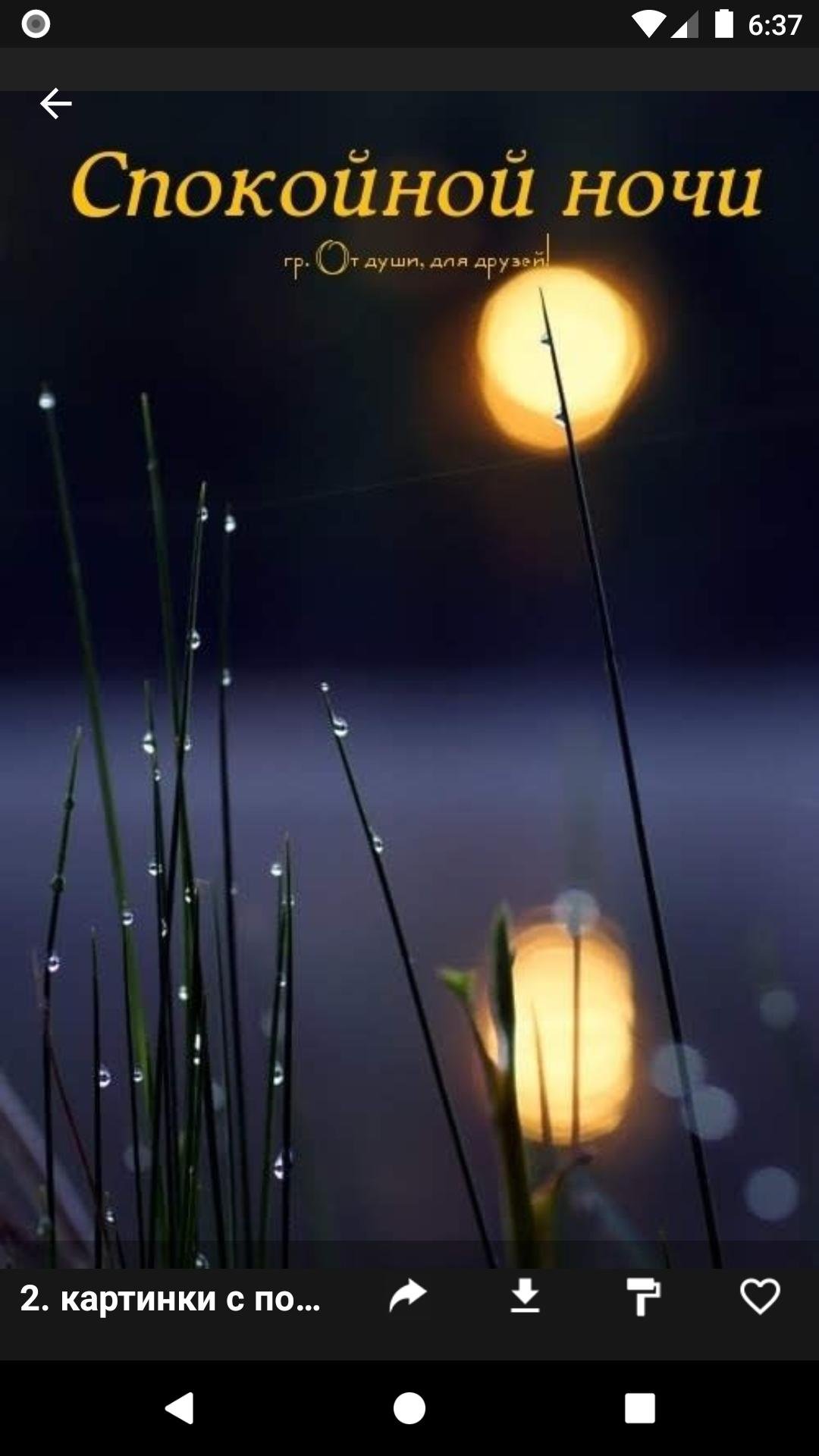 Спокойной ночи мышонок