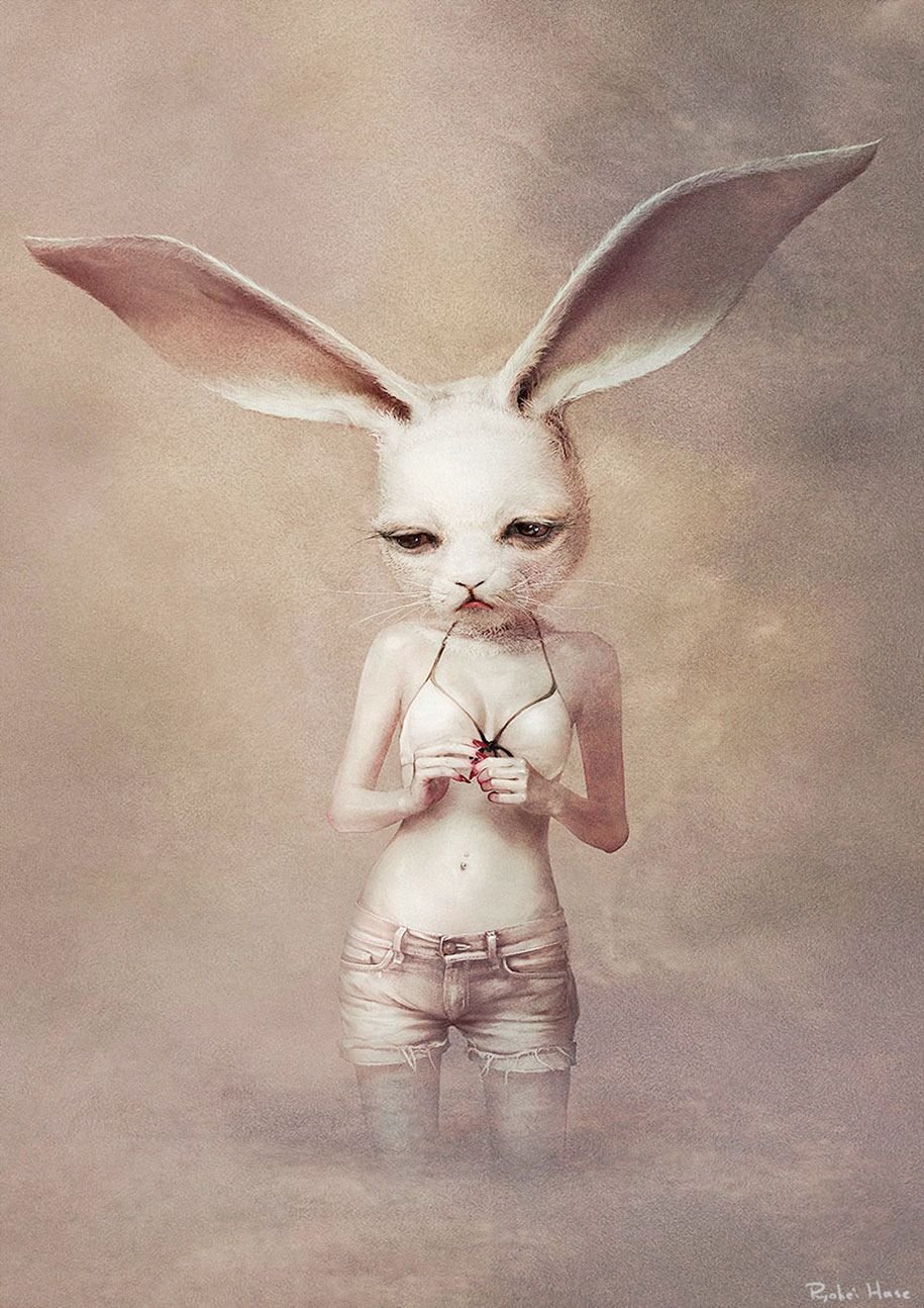 Художник Ryohei Hase кролик