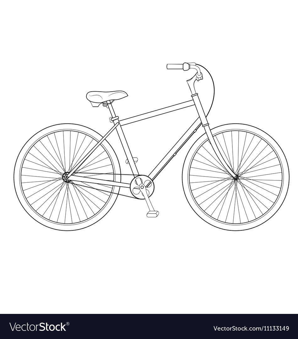 Старинные велосипеды Графика