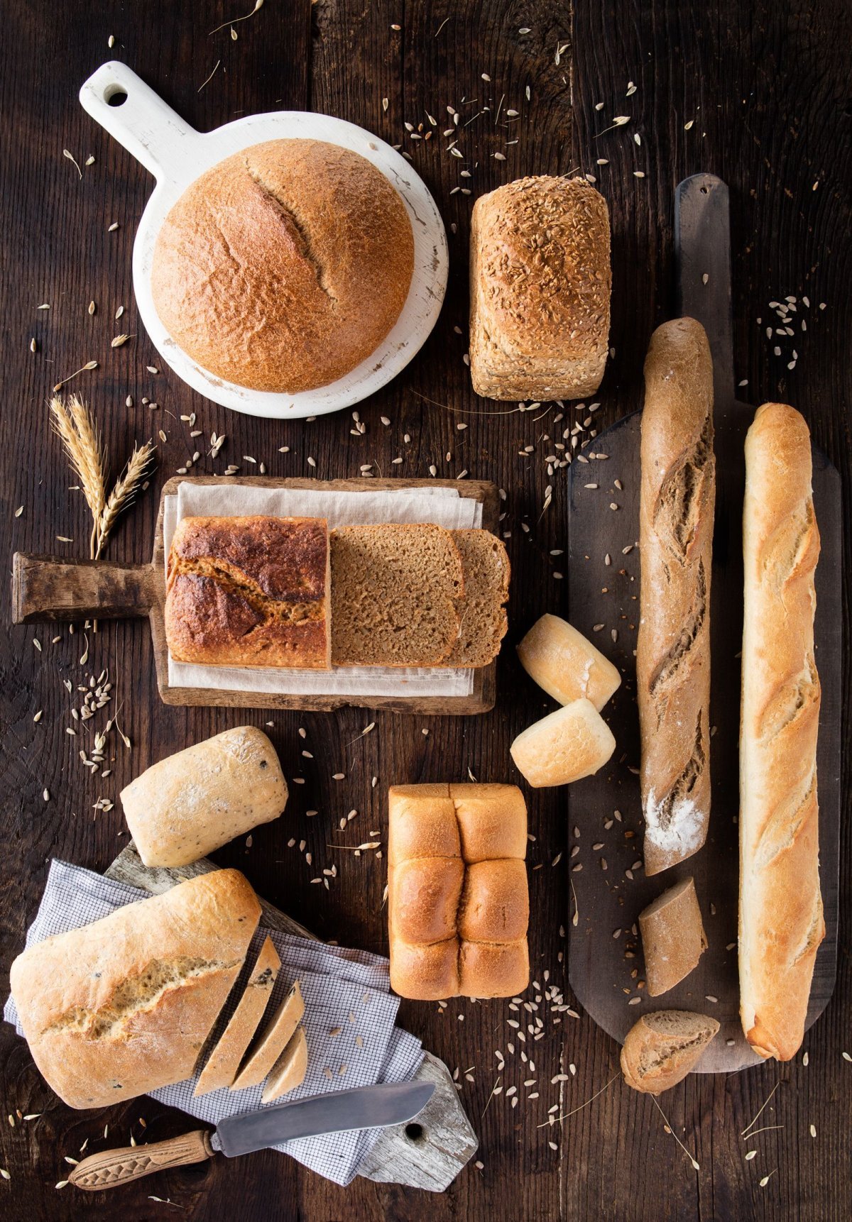 Черный хлеб картинка