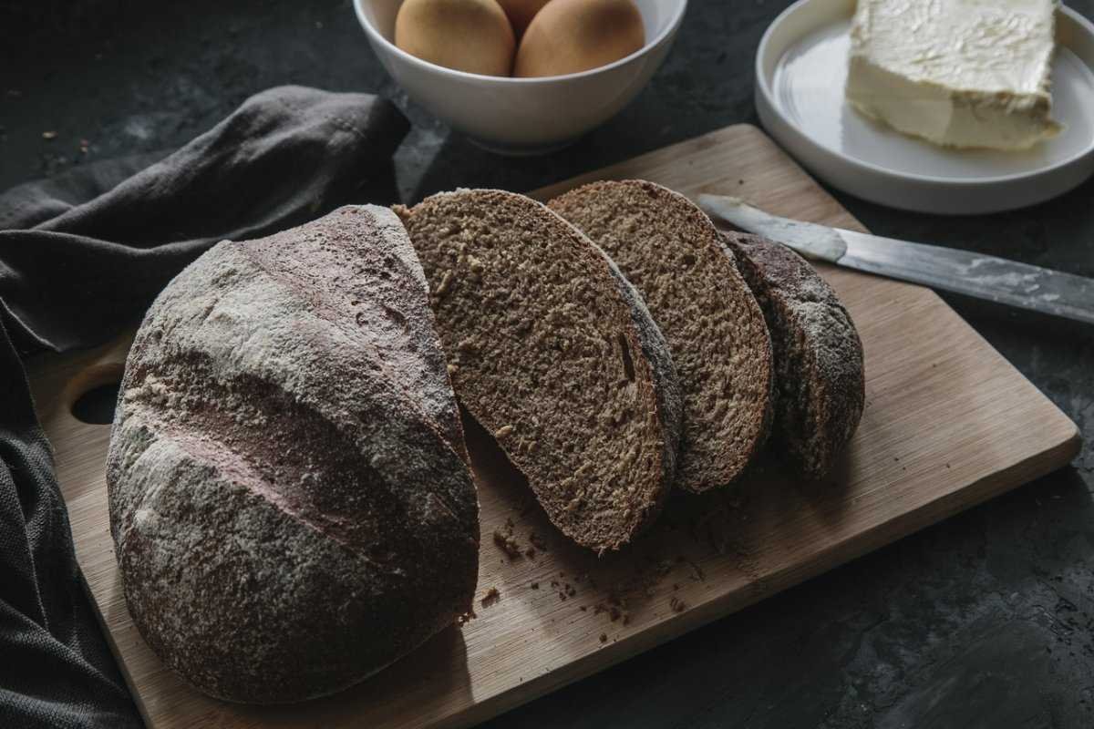 Хлеб с маслом