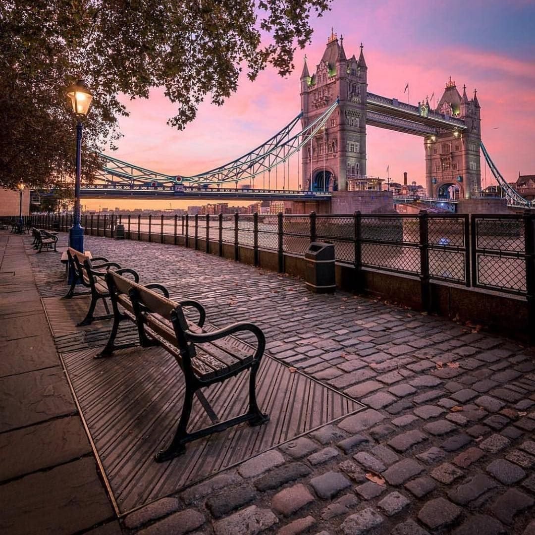 Набережная Темзы в Лондоне