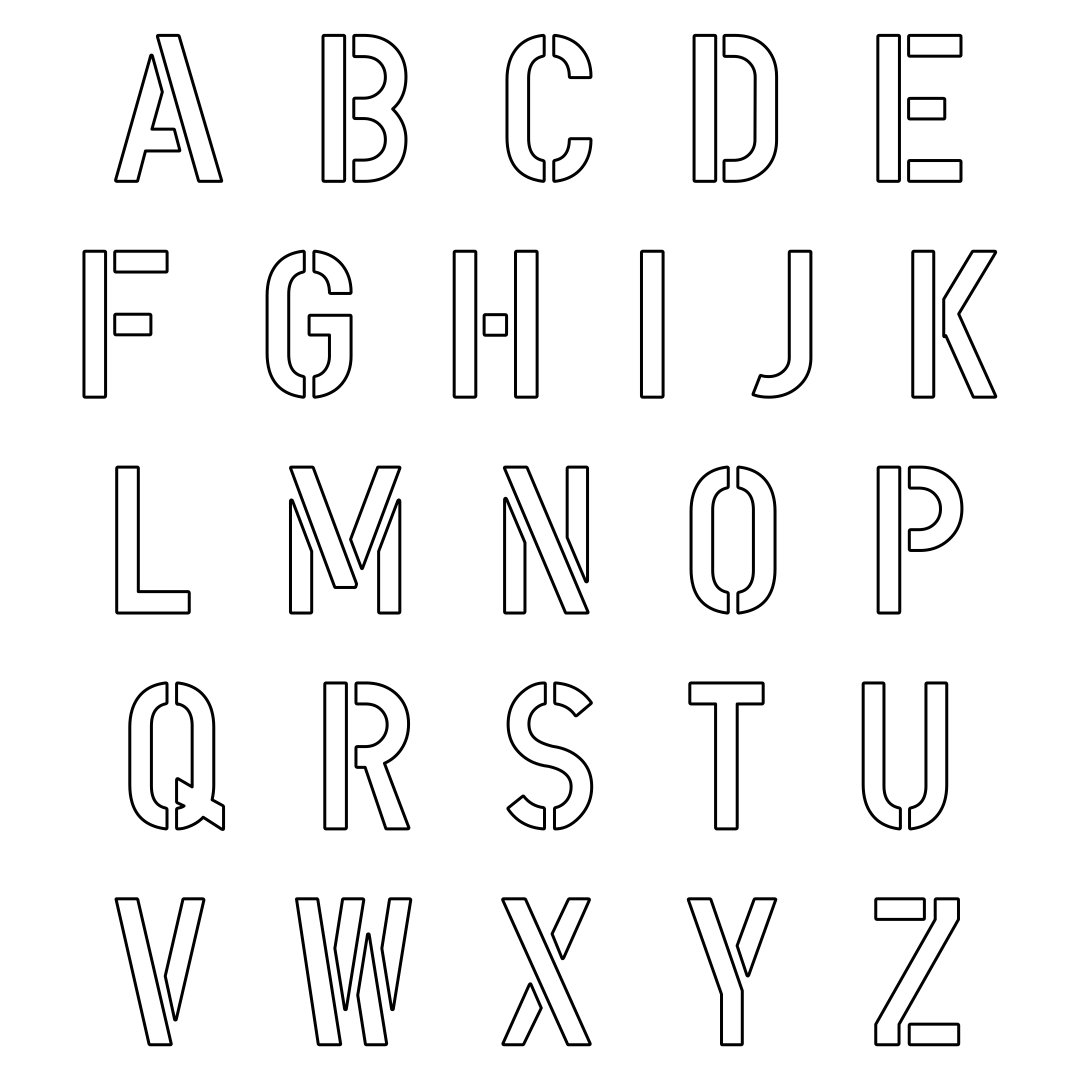 Alphabet poster for Kids