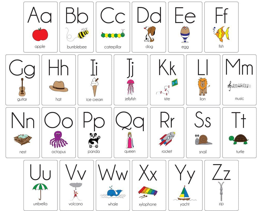 Найди английские буквы