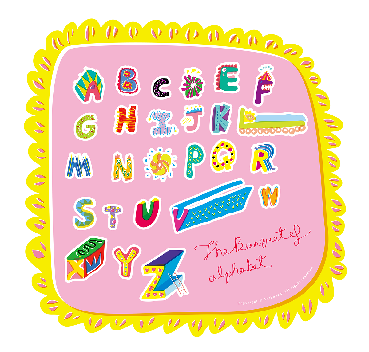 Английская Азбука для детей