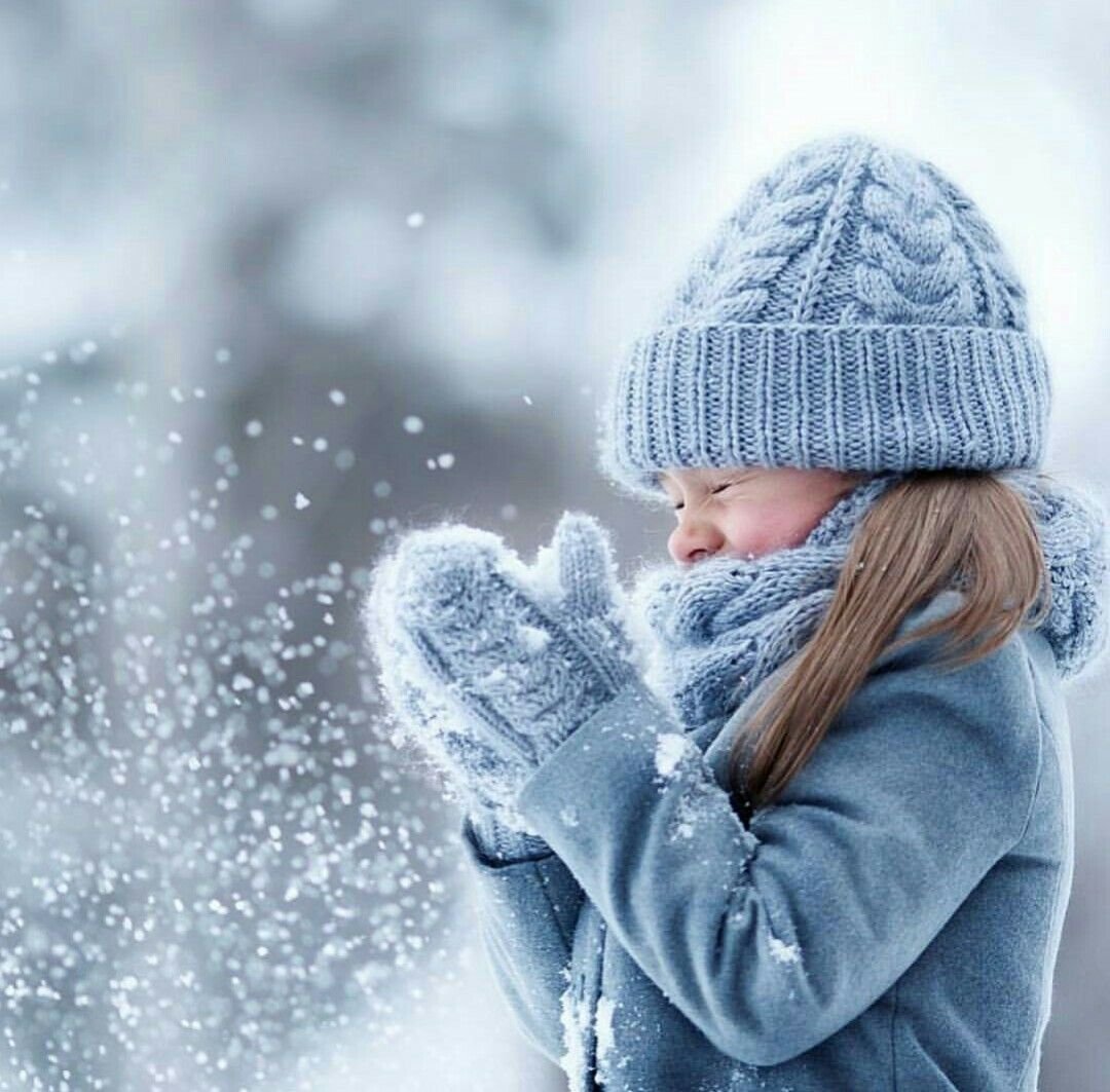 Снежинки с мордочками