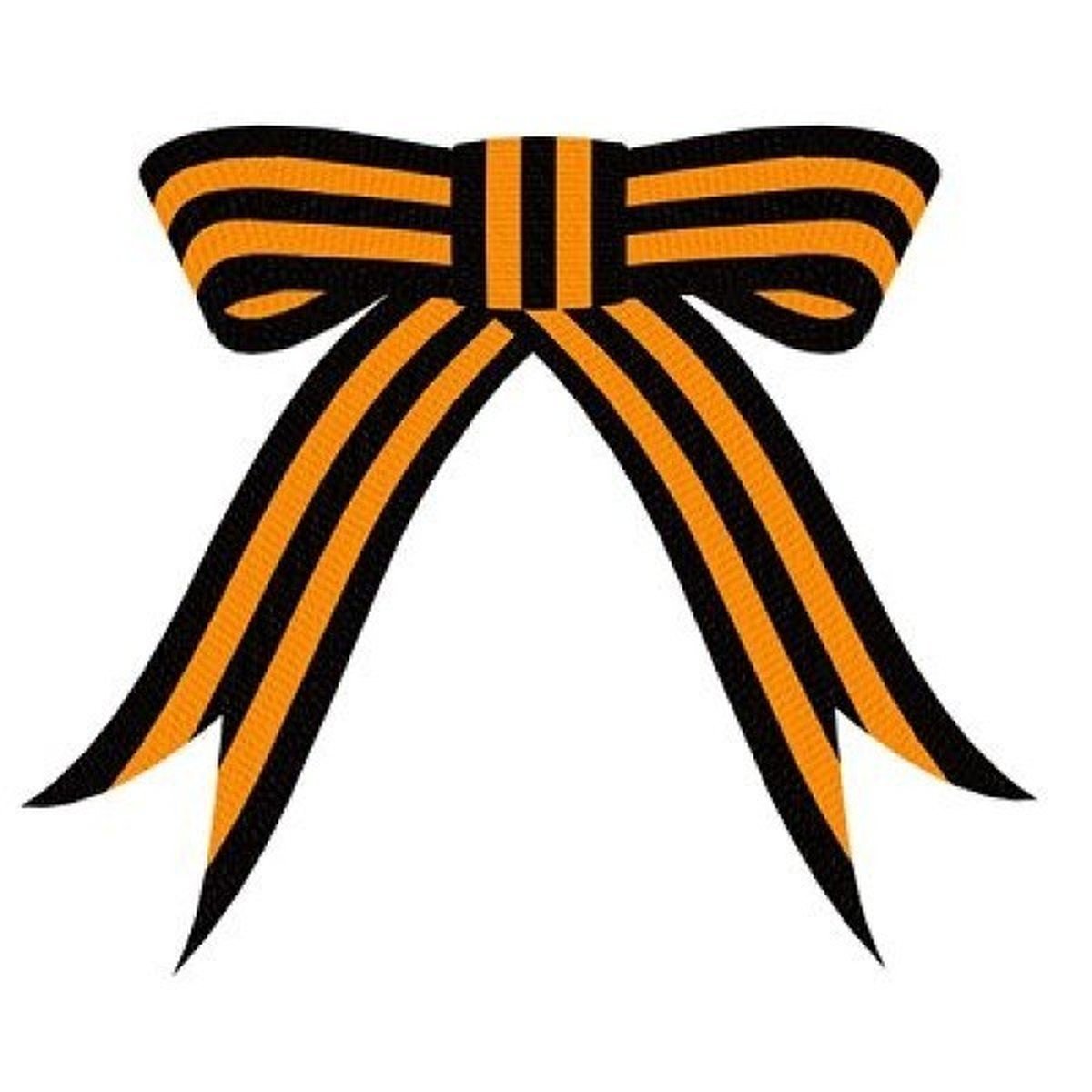 Рисование георгиевской ленточки