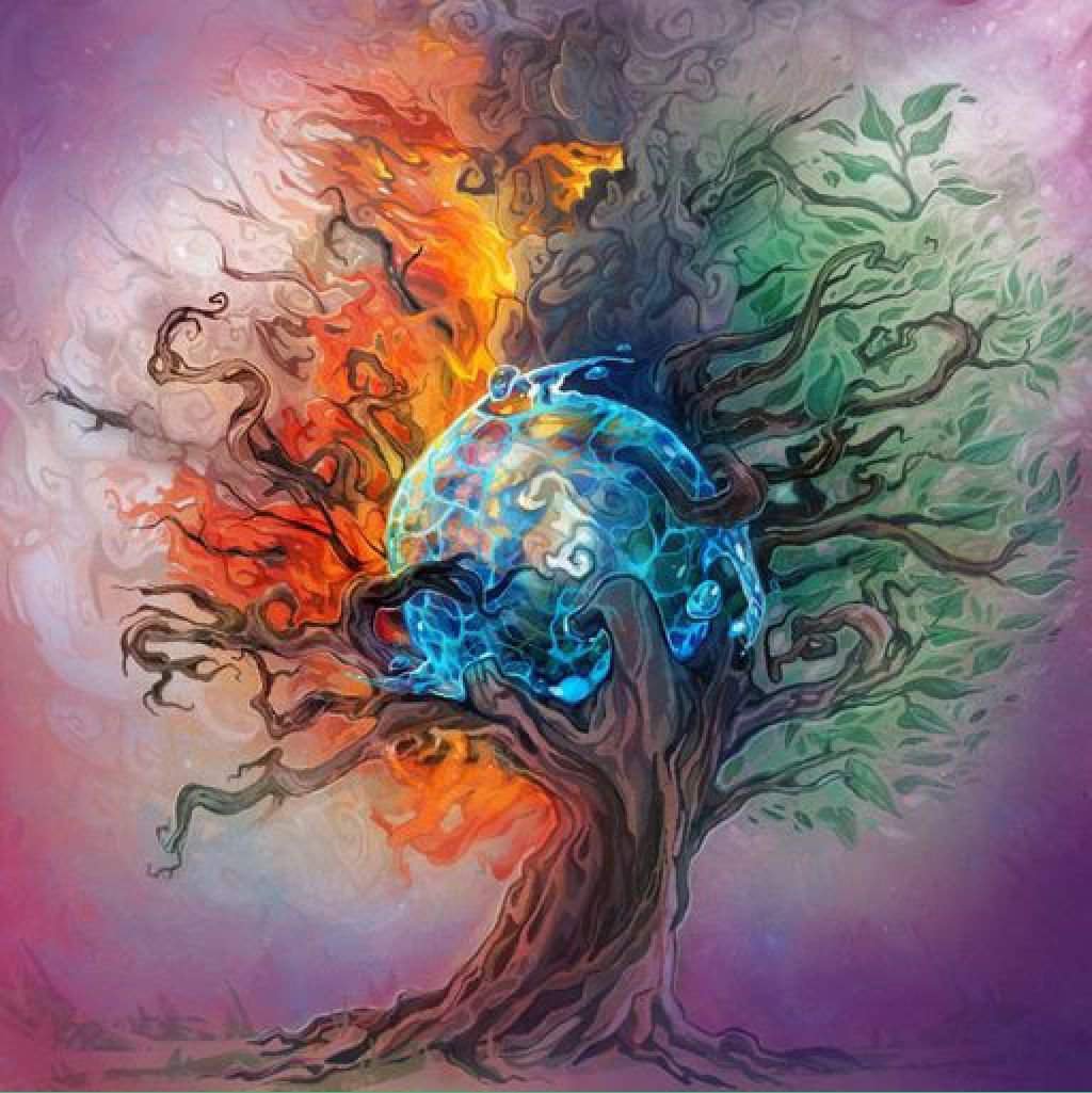 Стихии абстракция