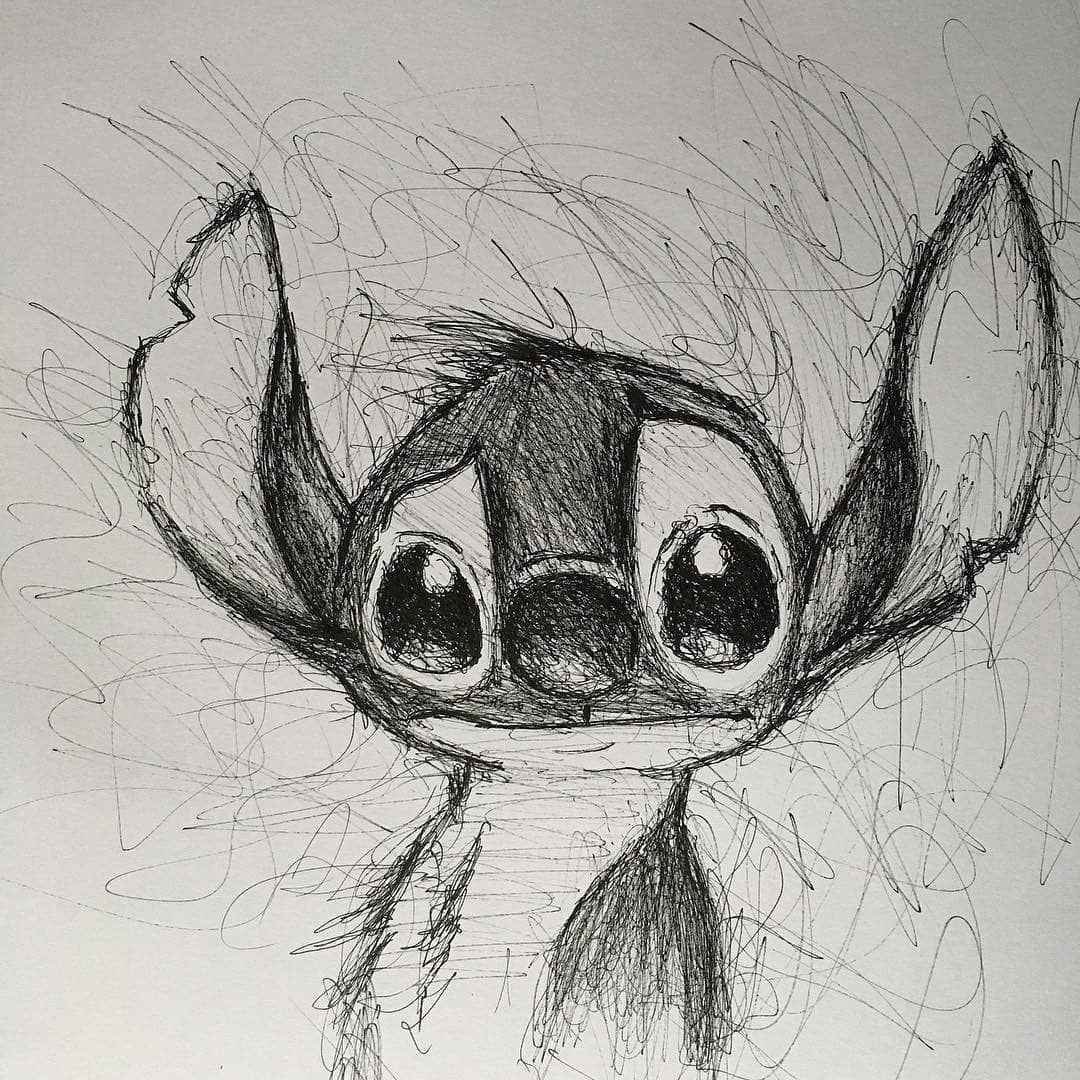 Немецкая овчарка цветными карандашами