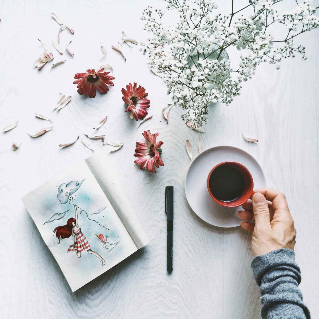 Открытки с добрым утром в стиле ретро