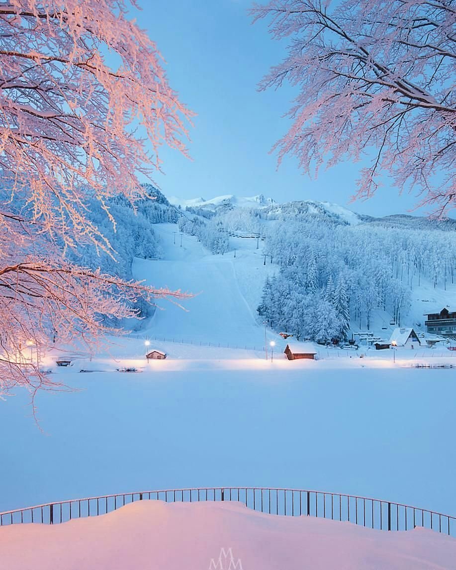 Природа зима