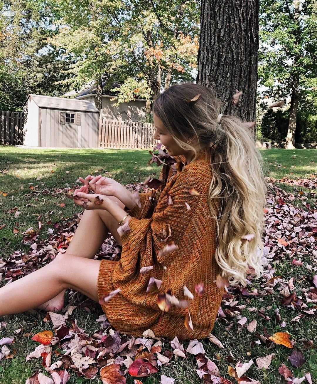 Осенний девочки из пинтереста