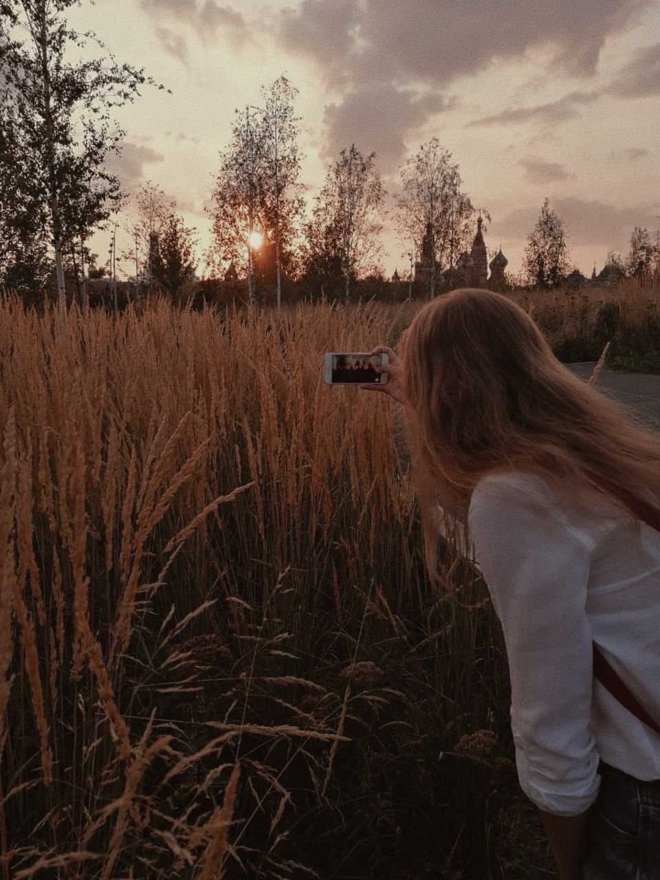 Красивые селфи на природе