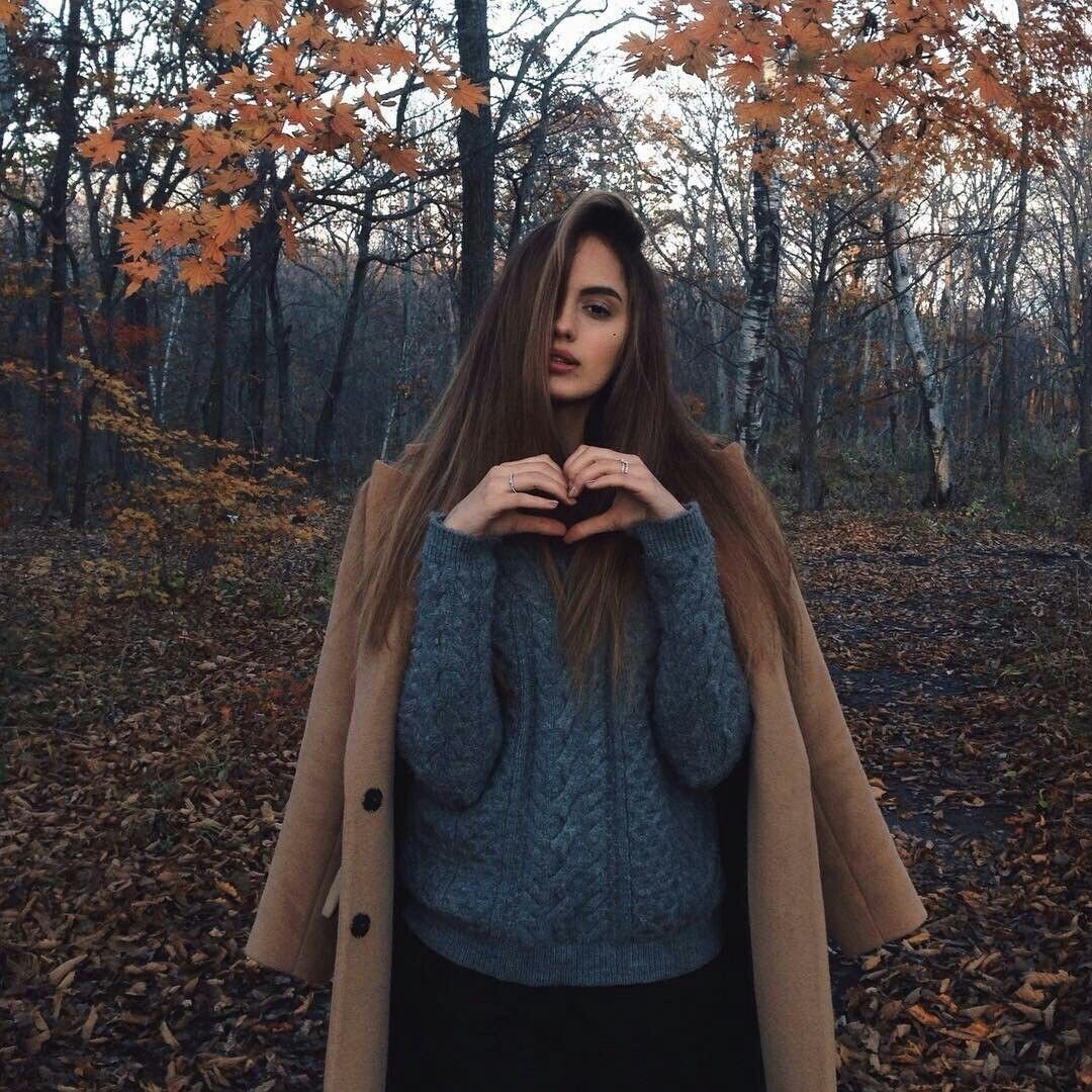 Девушки топовые осень