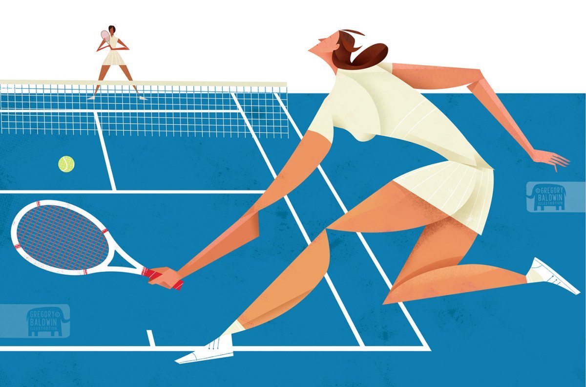 Теннис красивые фото