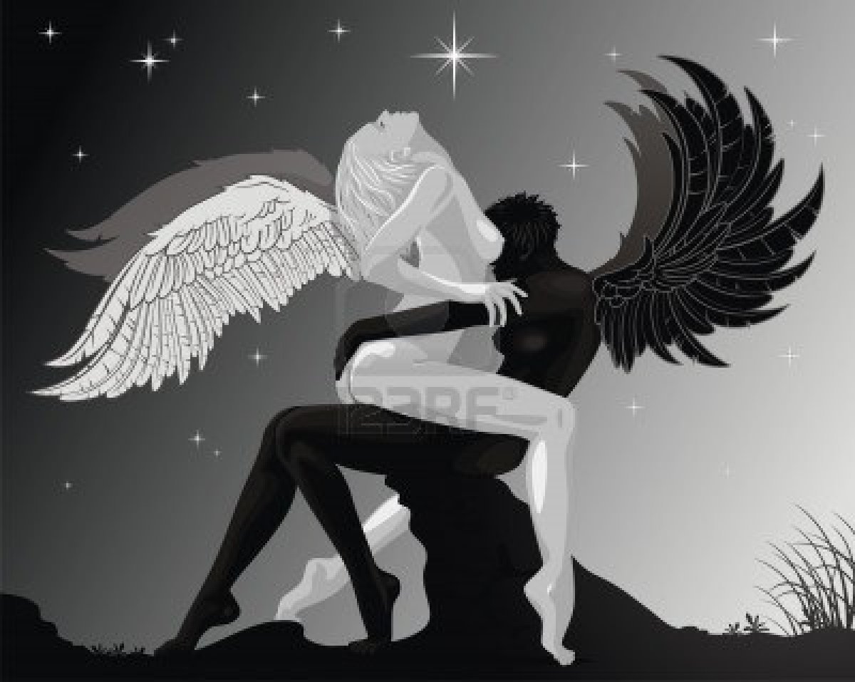 Angel s love. Парень и девушка с крыльями. Пара с крыльями. Влюбленные с крыльями. Картина девушка с крыльями.