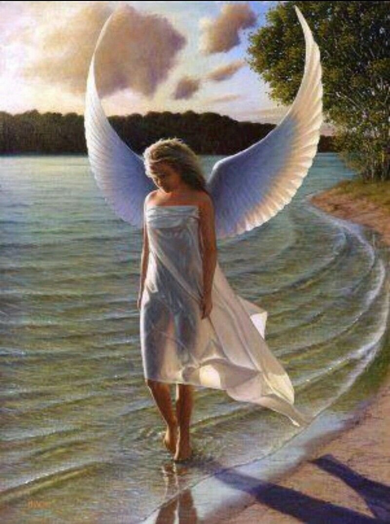 Красивые обои на рабочий стол ангелы