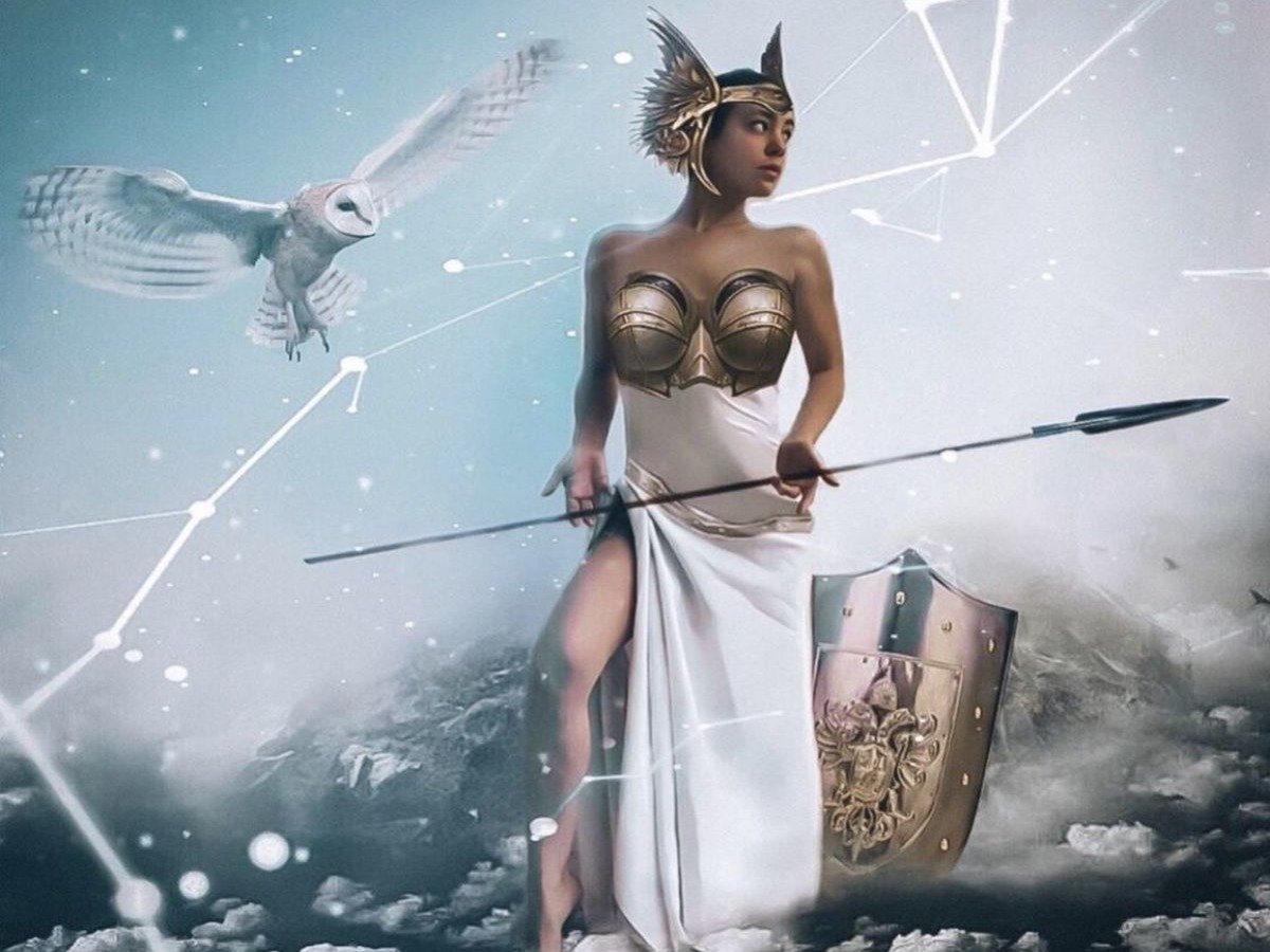 Девушка и много котов