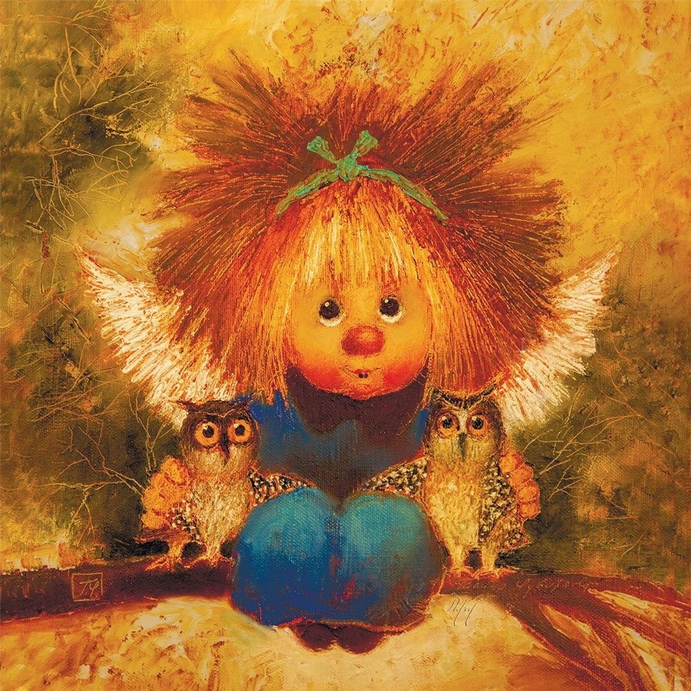 Куклы Елены Володкевич Домовенок