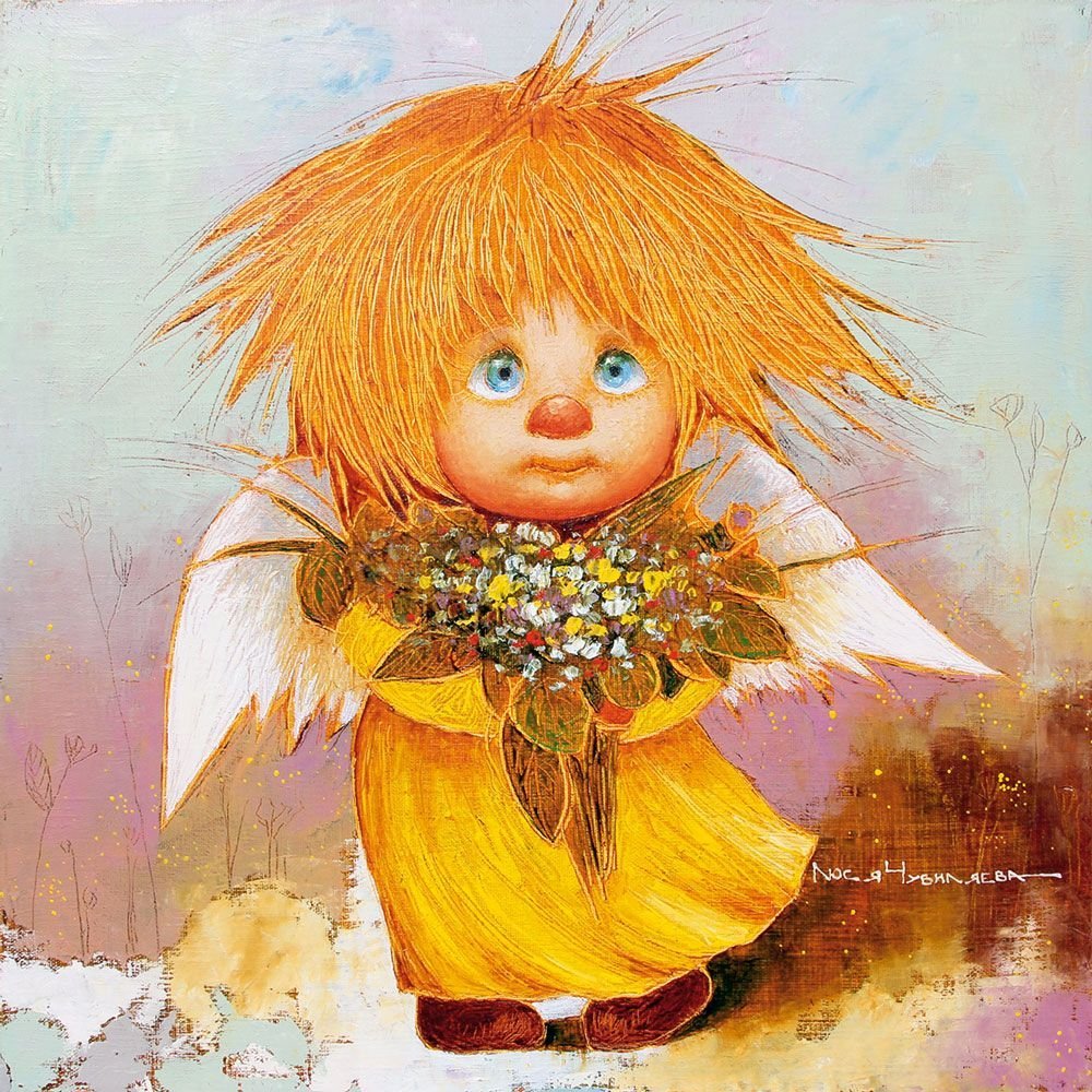 Евгения Лешневская куклы из капрона