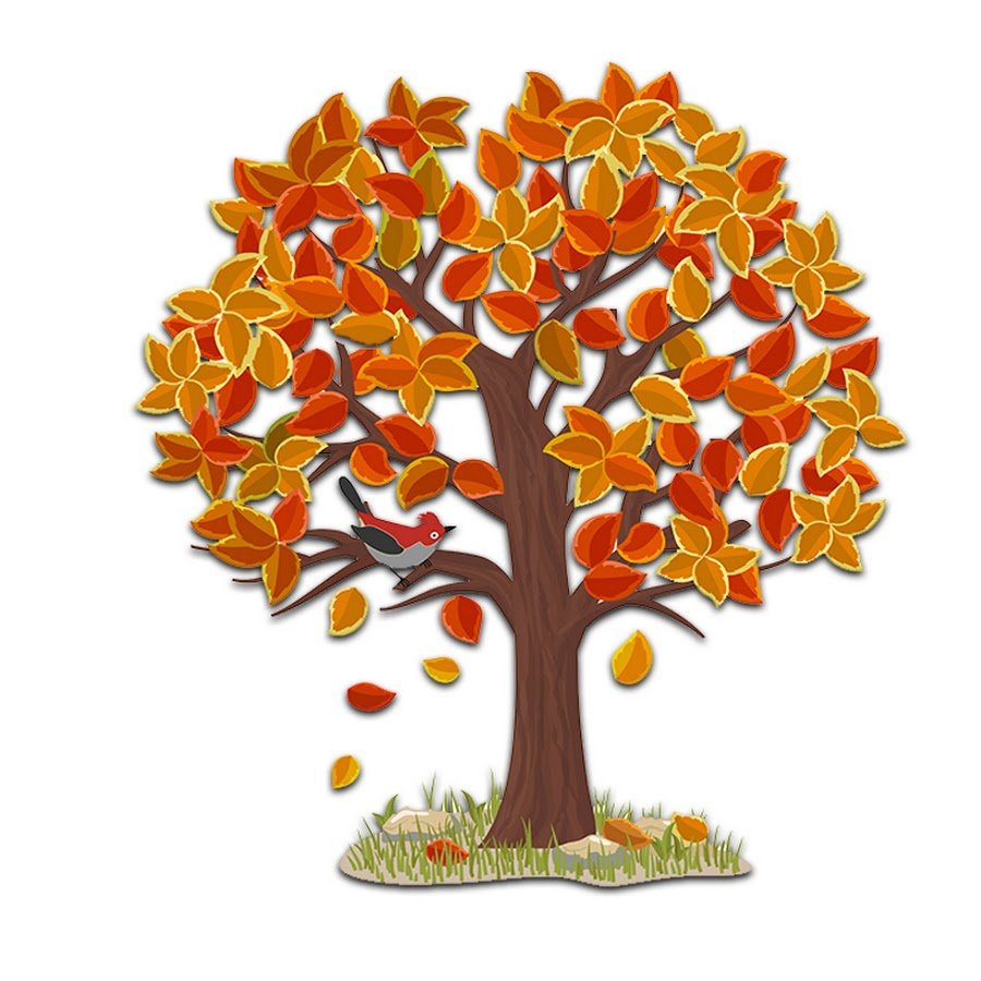 Деревья осенью