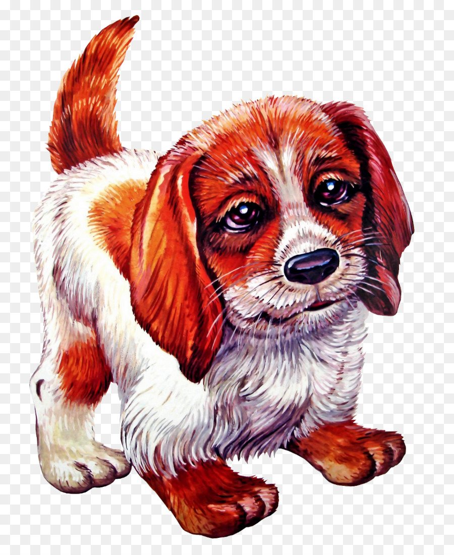 Открытка с щенком