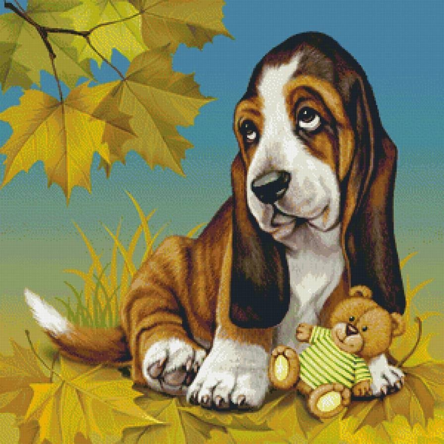 Собака рисунок