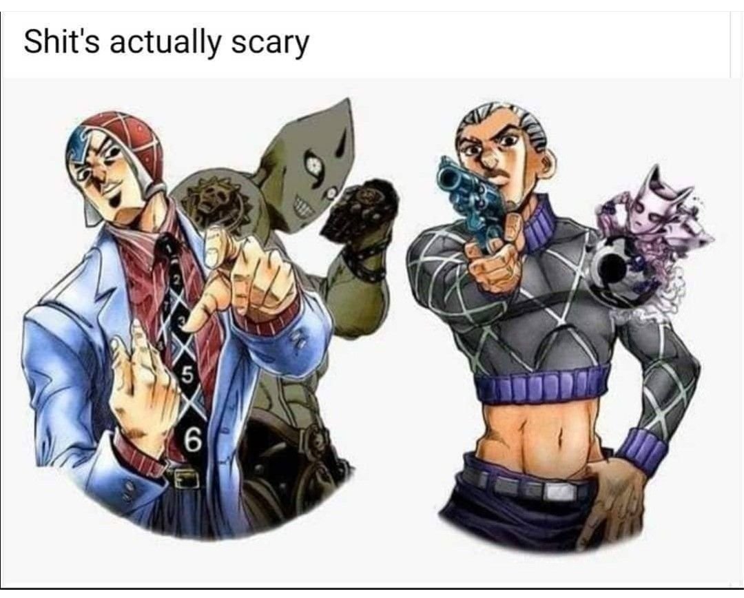 Burning down the House Джоджо