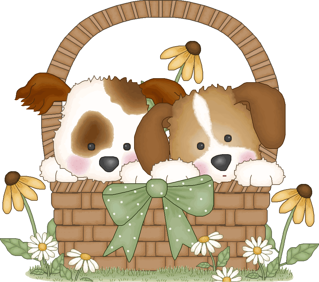 Собака сидит мультяшная