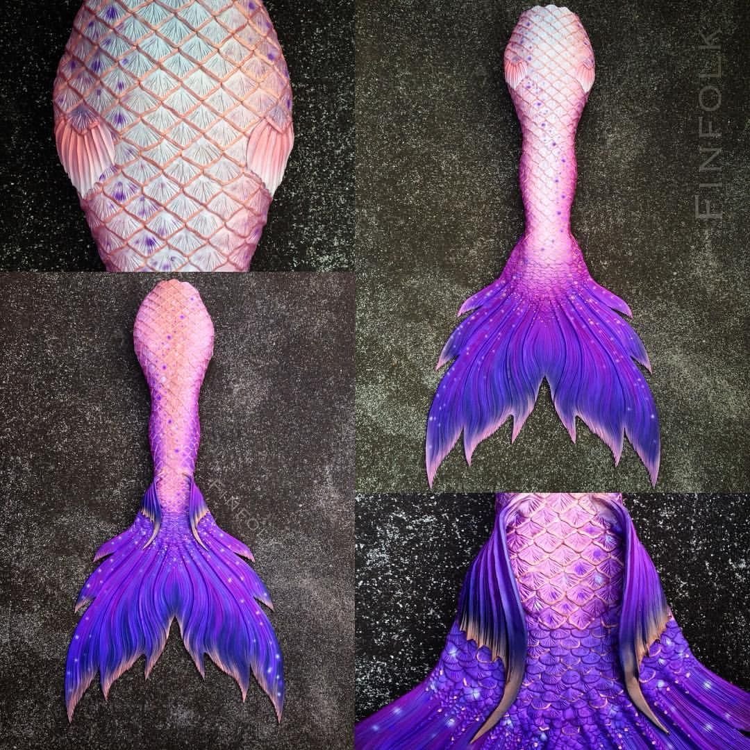 Резиновый хвост русалки