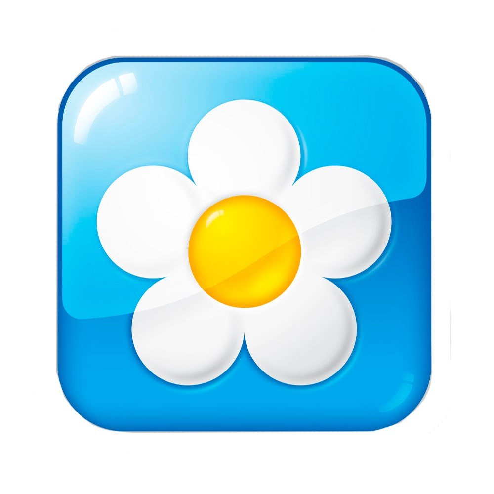 Эмблема Ромашка для конкурса для детского сада