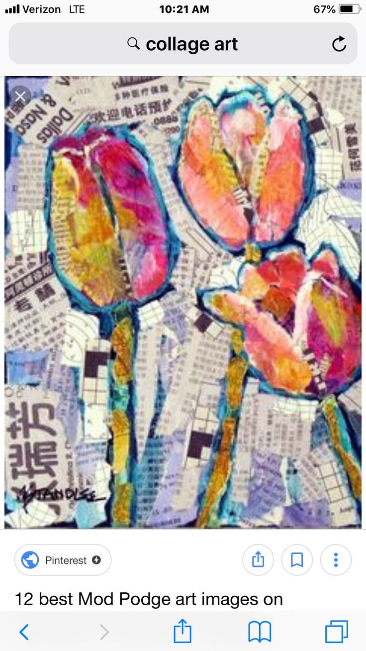 Коллаж из журналов для детей