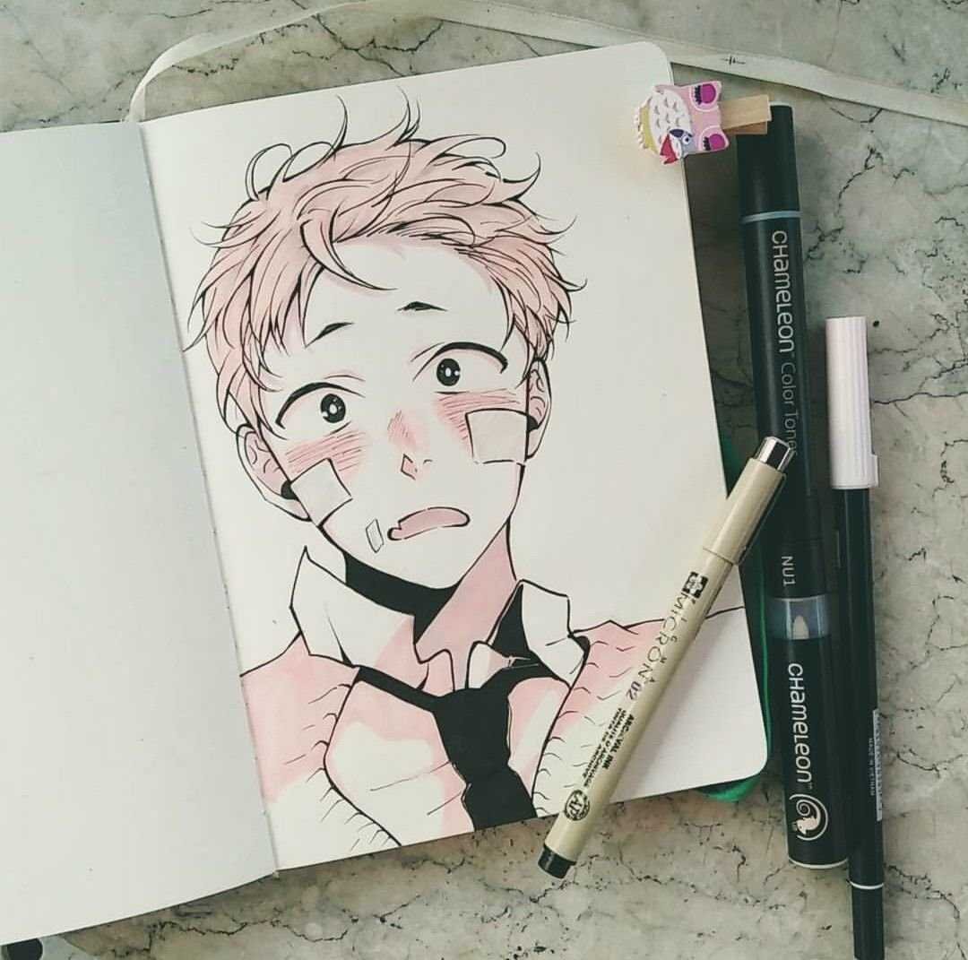 Идеи для скетчбука аниме