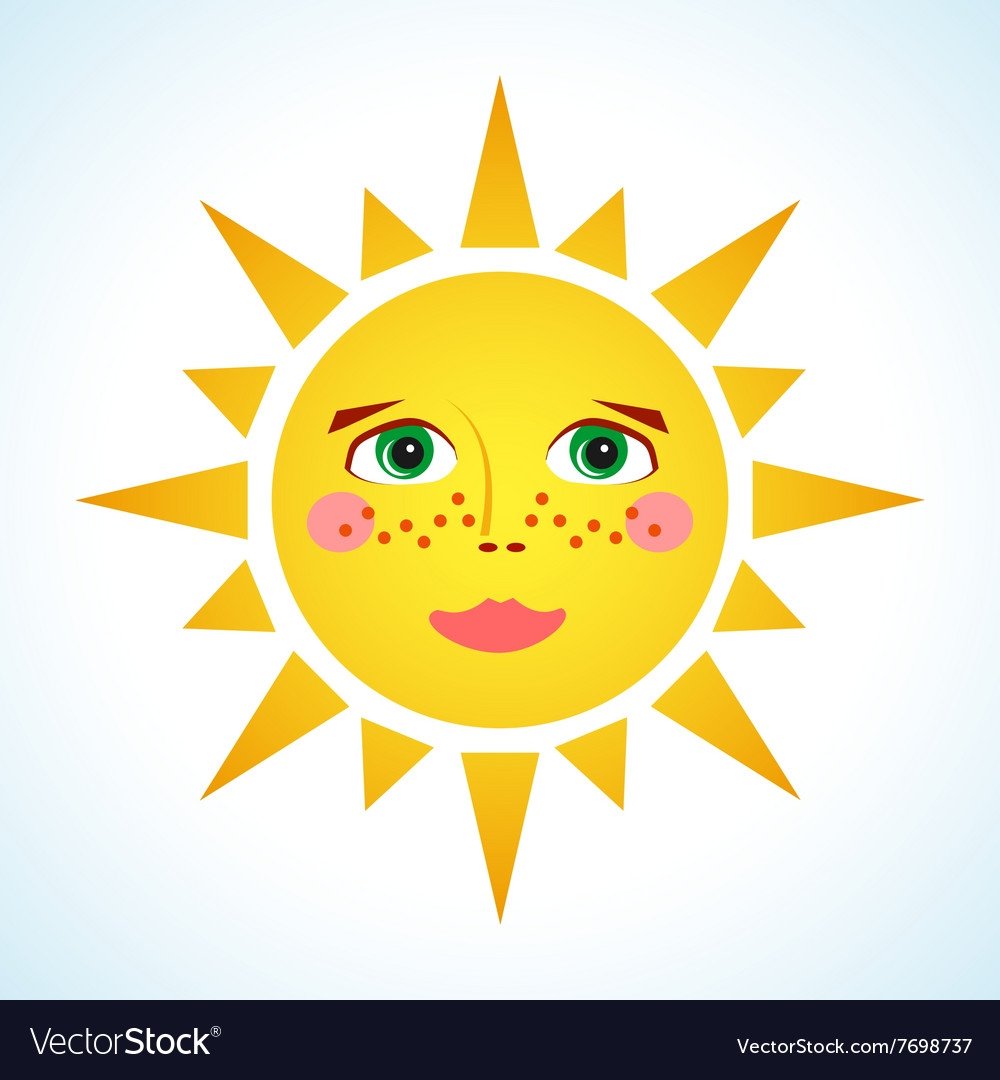 Солнце рисунок