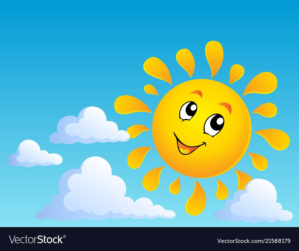 Солнце нарисованное