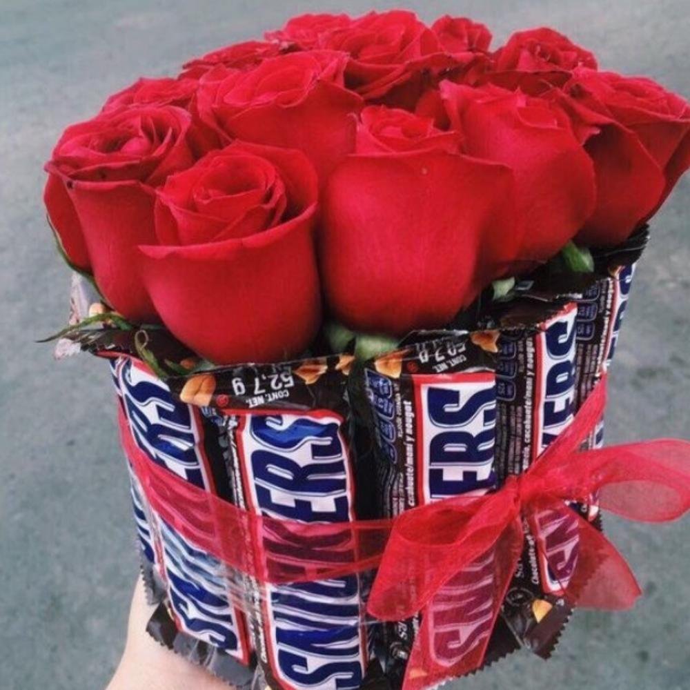 Прикольные букеты