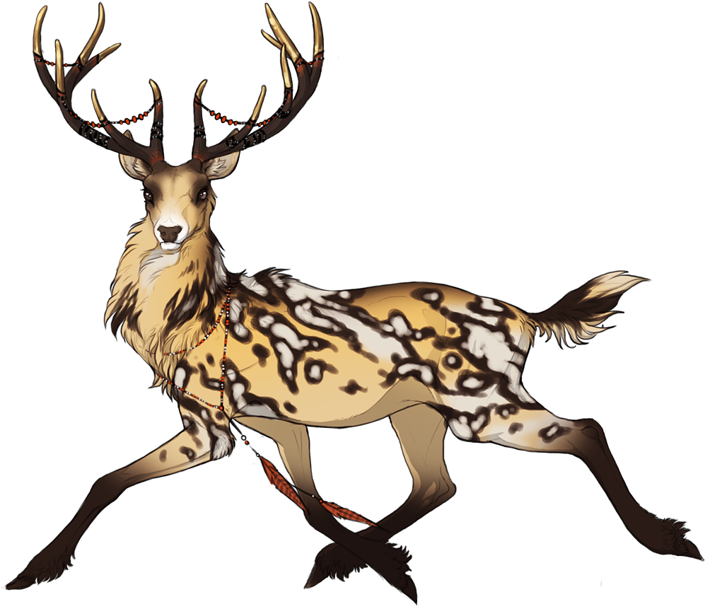 Грозный олень