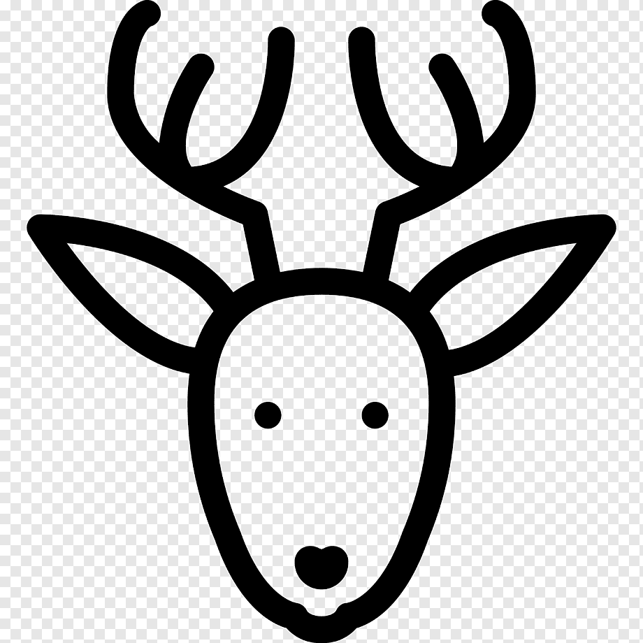 Олень пиктограмма